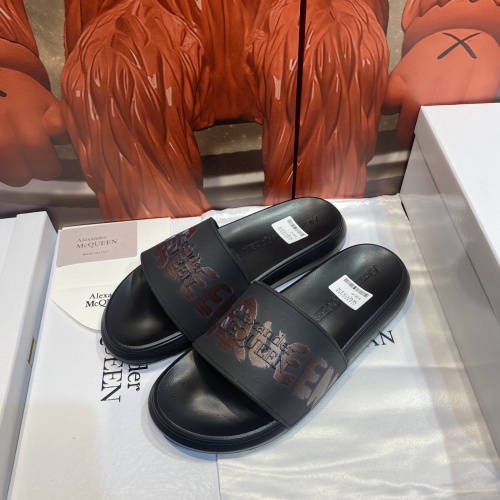 Wholesale Alexander McQueen Slippers For Men #1207504 $45.00 USD, Wholesale Quality Replica Alexander McQueen Slippers