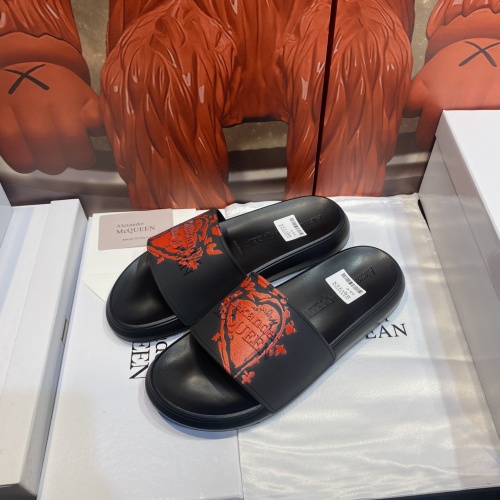 Wholesale Alexander McQueen Slippers For Men #1207508 $45.00 USD, Wholesale Quality Replica Alexander McQueen Slippers