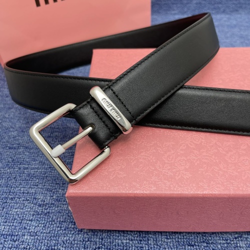 Replica MIU MIU AAA Quality Belts For Women #1207542 $60.00 USD for Wholesale