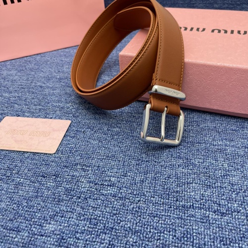 Replica MIU MIU AAA Quality Belts For Women #1207543 $60.00 USD for Wholesale