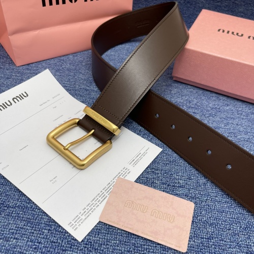 Replica MIU MIU AAA Quality Belts For Women #1207555 $85.00 USD for Wholesale