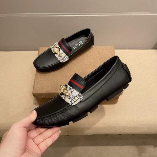 Replica Gucci Oxfords Shoes For Men #1207562 $68.00 USD for Wholesale