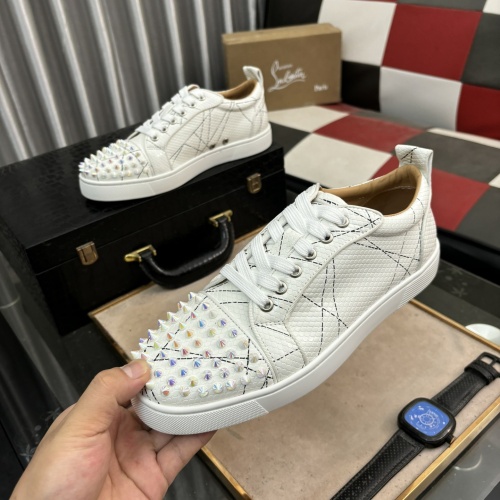 Replica Christian Louboutin Casual Shoes For Men #1207677 $80.00 USD for Wholesale