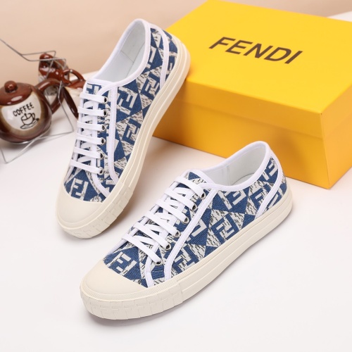 Wholesale Fendi Casual Shoes For Men #1207692 $64.00 USD, Wholesale Quality Replica Fendi Casual Shoes