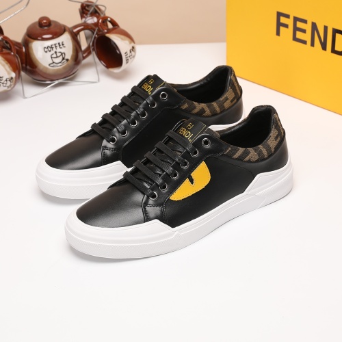 Wholesale Fendi Casual Shoes For Men #1207695 $68.00 USD, Wholesale Quality Replica Fendi Casual Shoes