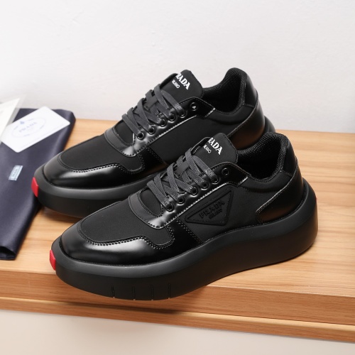 Wholesale Prada Casual Shoes For Men #1207742 $85.00 USD, Wholesale Quality Replica Prada Casual Shoes