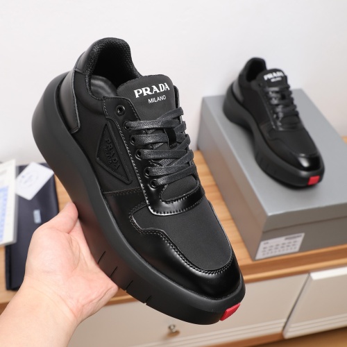 Replica Prada Casual Shoes For Men #1207742 $85.00 USD for Wholesale