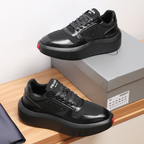 Replica Prada Casual Shoes For Men #1207742 $85.00 USD for Wholesale