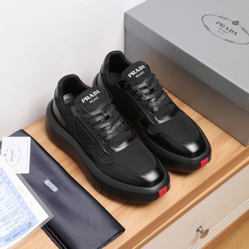 Replica Prada Casual Shoes For Men #1207742 $85.00 USD for Wholesale