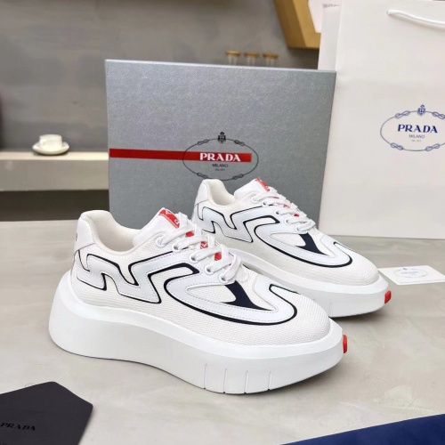 Replica Prada Casual Shoes For Women #1207744 $102.00 USD for Wholesale