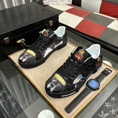 Wholesale Dolce &amp; Gabbana D&amp;G Casual Shoes For Men #1207820 $80.00 USD, Wholesale Quality Replica Dolce &amp; Gabbana D&amp;G Casual Shoes