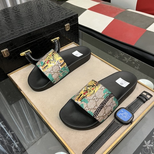 Wholesale Gucci Slippers For Men #1207865 $40.00 USD, Wholesale Quality Replica Gucci Slippers