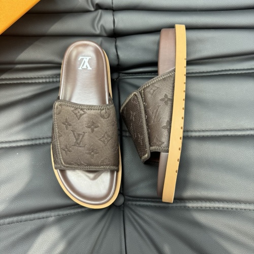 Wholesale Louis Vuitton Slippers For Men #1207875 $52.00 USD, Wholesale Quality Replica Louis Vuitton Slippers