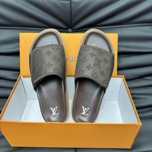 Replica Louis Vuitton Slippers For Men #1207875 $52.00 USD for Wholesale