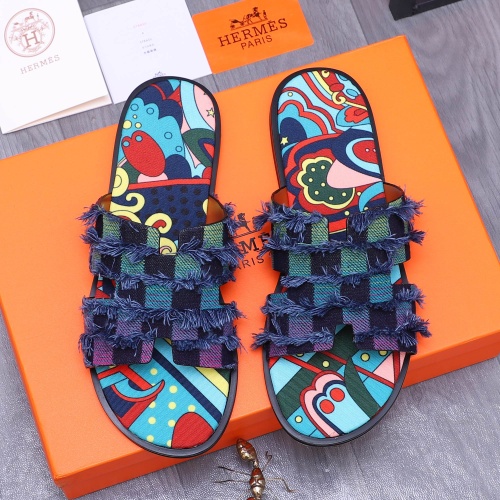 Wholesale Hermes Slippers For Men #1207889 $48.00 USD, Wholesale Quality Replica Hermes Slippers