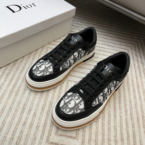 Replica Christian Dior Casual Shoes For Men #1207934 $76.00 USD for Wholesale