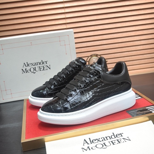 Wholesale Alexander McQueen Casual Shoes For Men #1207968 $80.00 USD, Wholesale Quality Replica Alexander McQueen Casual Shoes