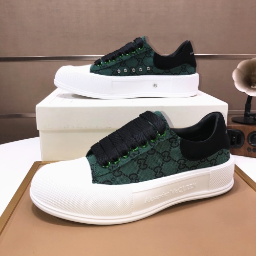 Wholesale Alexander McQueen Casual Shoes For Men #1207992 $80.00 USD, Wholesale Quality Replica Alexander McQueen Casual Shoes