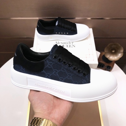 Replica Alexander McQueen Casual Shoes For Men #1207994 $80.00 USD for Wholesale