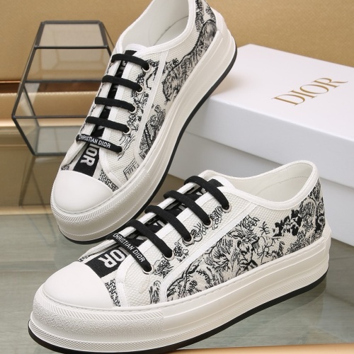 Replica Christian Dior Casual Shoes For Men #1208055 $92.00 USD for Wholesale