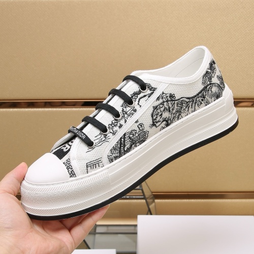 Replica Christian Dior Casual Shoes For Men #1208055 $92.00 USD for Wholesale