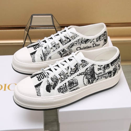 Wholesale Christian Dior Casual Shoes For Men #1208057 $92.00 USD, Wholesale Quality Replica Christian Dior Casual Shoes