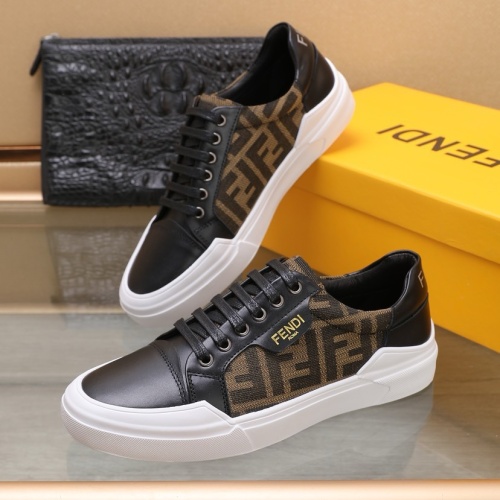 Wholesale Fendi Casual Shoes For Men #1208075 $85.00 USD, Wholesale Quality Replica Fendi Casual Shoes