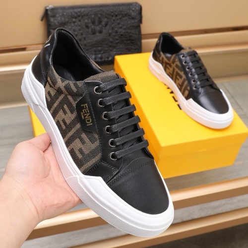 Replica Fendi Casual Shoes For Men #1208075 $85.00 USD for Wholesale