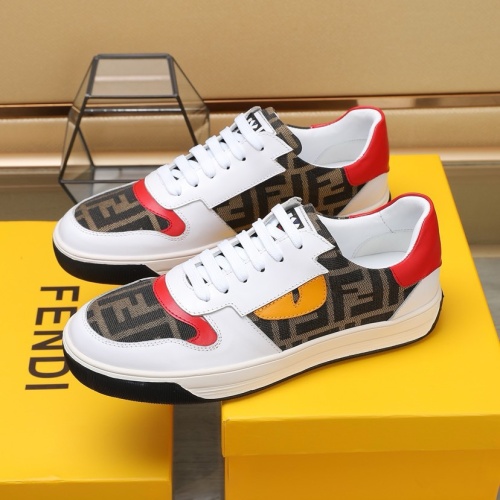 Replica Fendi Casual Shoes For Men #1208089 $85.00 USD for Wholesale