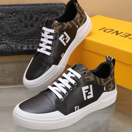 Wholesale Fendi Casual Shoes For Men #1208092 $88.00 USD, Wholesale Quality Replica Fendi Casual Shoes