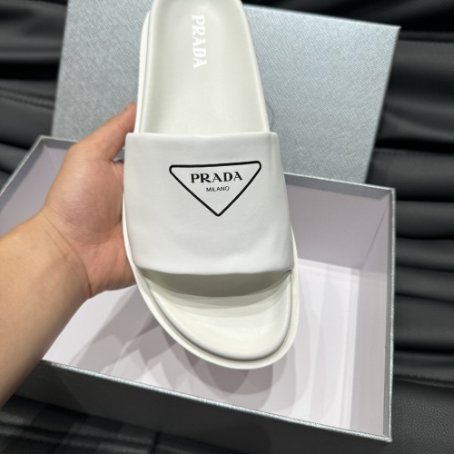 Replica Prada Slippers For Men #1208103 $52.00 USD for Wholesale