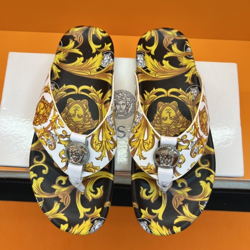 Wholesale Versace Slippers For Men #1208142 $52.00 USD, Wholesale Quality Replica Versace Slippers