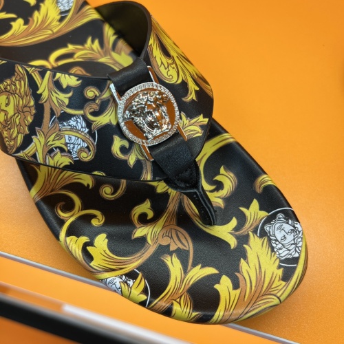 Replica Versace Slippers For Men #1208143 $52.00 USD for Wholesale