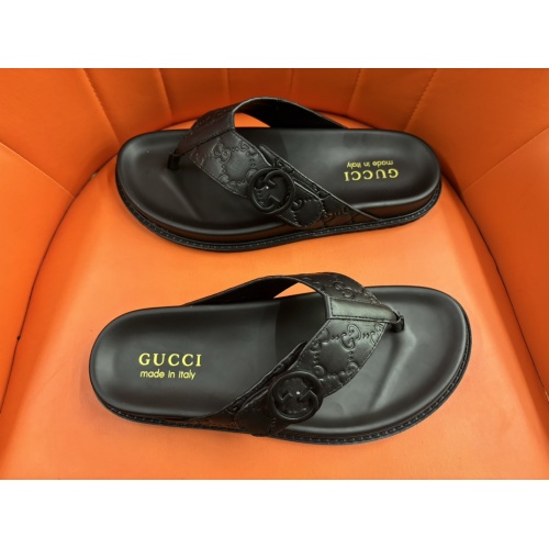 Replica Gucci Slippers For Men #1208148 $56.00 USD for Wholesale