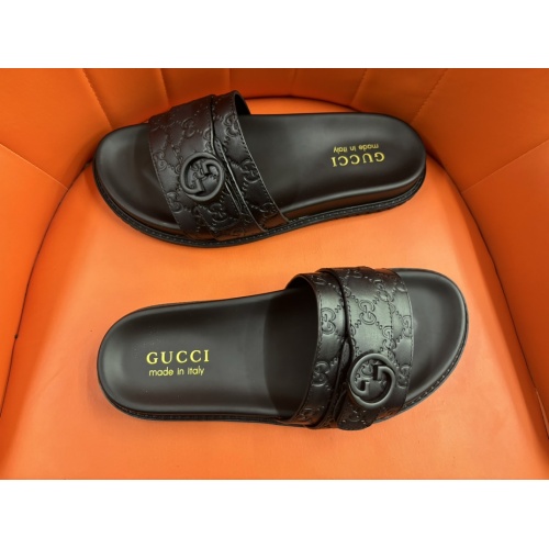 Replica Gucci Slippers For Men #1208151 $56.00 USD for Wholesale