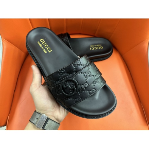 Replica Gucci Slippers For Men #1208151 $56.00 USD for Wholesale