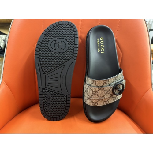 Replica Gucci Slippers For Men #1208158 $56.00 USD for Wholesale