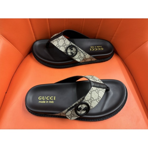 Replica Gucci Slippers For Men #1208159 $56.00 USD for Wholesale