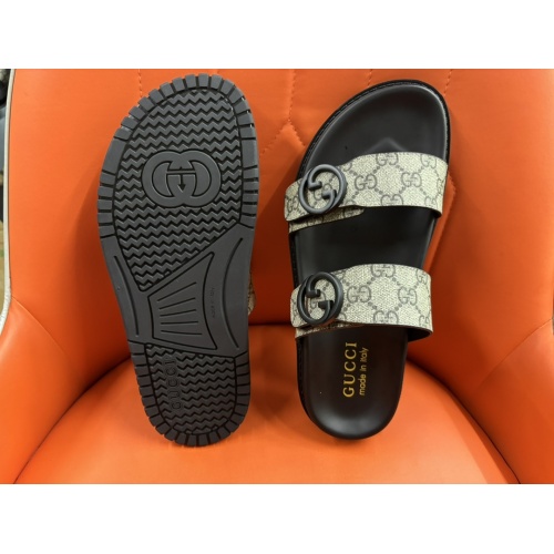 Replica Gucci Slippers For Men #1208161 $56.00 USD for Wholesale