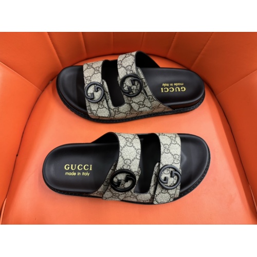 Replica Gucci Slippers For Men #1208162 $56.00 USD for Wholesale