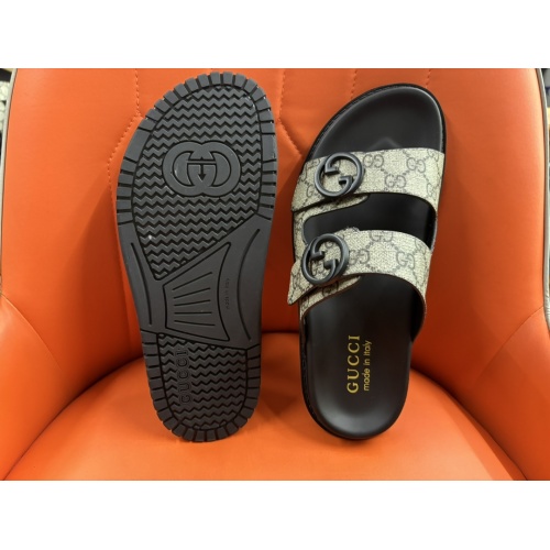 Replica Gucci Slippers For Men #1208162 $56.00 USD for Wholesale