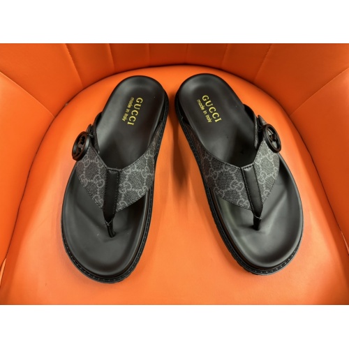 Replica Gucci Slippers For Men #1208164 $56.00 USD for Wholesale