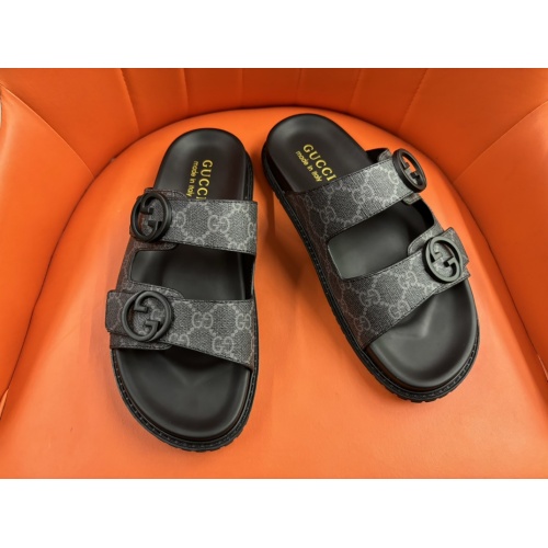 Replica Gucci Slippers For Men #1208167 $56.00 USD for Wholesale