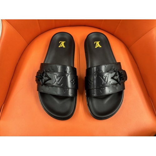 Wholesale Louis Vuitton Slippers For Men #1208179 $56.00 USD, Wholesale Quality Replica Louis Vuitton Slippers