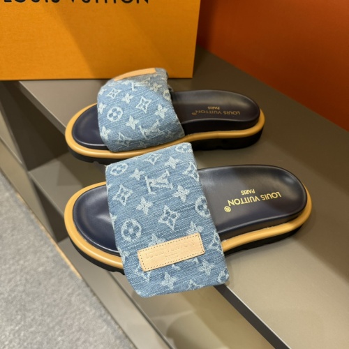 Wholesale Louis Vuitton Slippers For Men #1208196 $56.00 USD, Wholesale Quality Replica Louis Vuitton Slippers