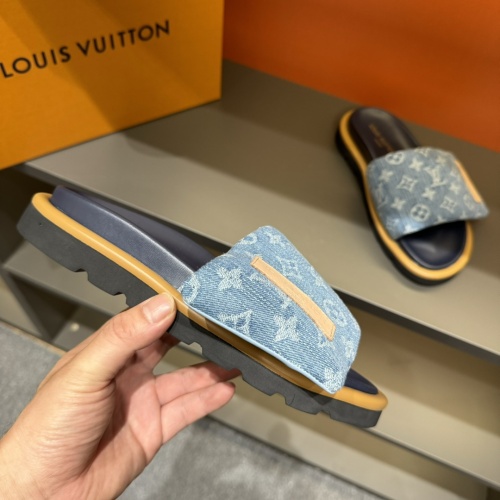 Replica Louis Vuitton Slippers For Men #1208196 $56.00 USD for Wholesale