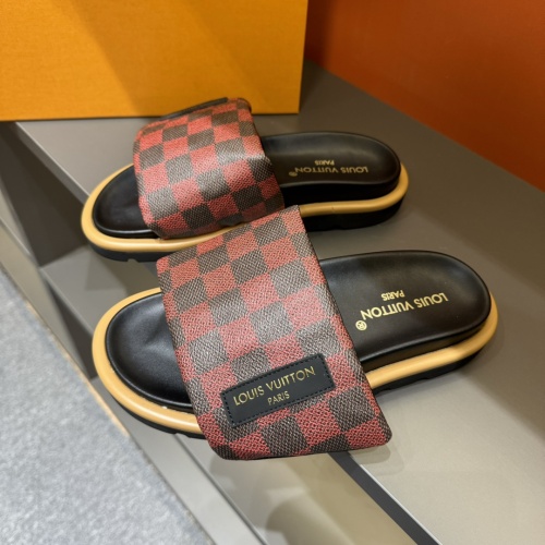 Wholesale Louis Vuitton Slippers For Men #1208205 $56.00 USD, Wholesale Quality Replica Louis Vuitton Slippers