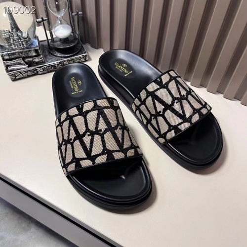 Wholesale Valentino Slippers For Men #1208211 $56.00 USD, Wholesale Quality Replica Valentino Slippers