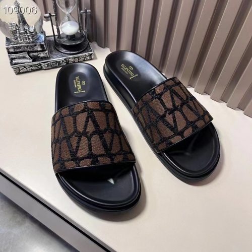 Wholesale Valentino Slippers For Men #1208212 $56.00 USD, Wholesale Quality Replica Valentino Slippers