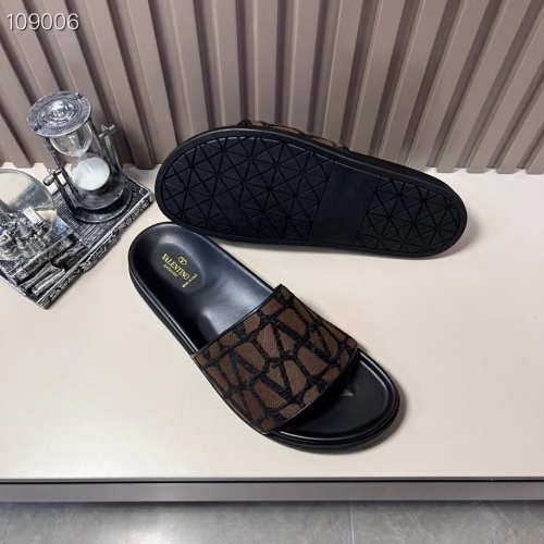 Replica Valentino Slippers For Men #1208212 $56.00 USD for Wholesale